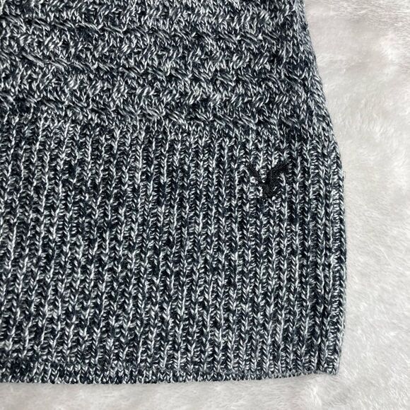 AMERICAN EAGLE OUTFITTERS XS AE Wool Blend Cable Knit Zippered Sweater - Picture 13 of 16